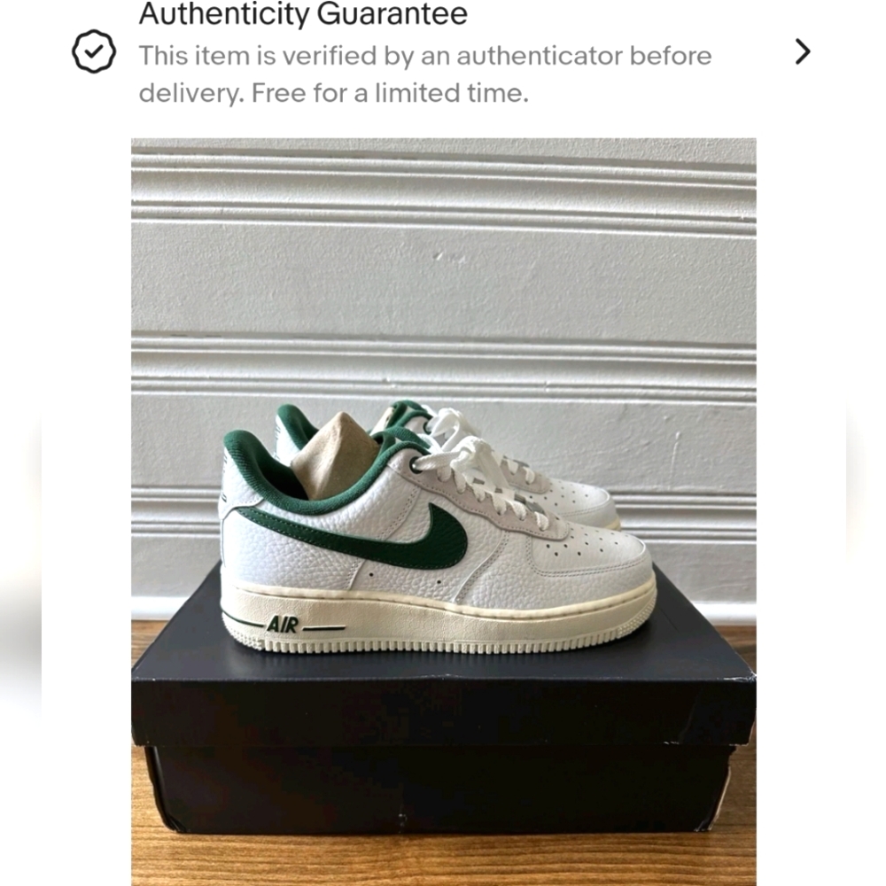 Nike W Air Force 1 '07 LX Command Force Gorge Green  AF1 Shoe Sneakers 7.5 W